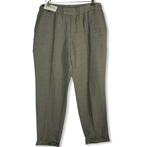 Leon & Harper Pluriel‎ Mini Houndstooth Check Pants